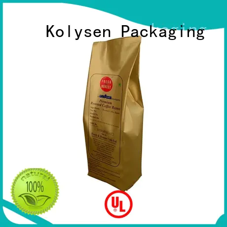 Kolysen shaped pouch buy products from china used in food and beverage