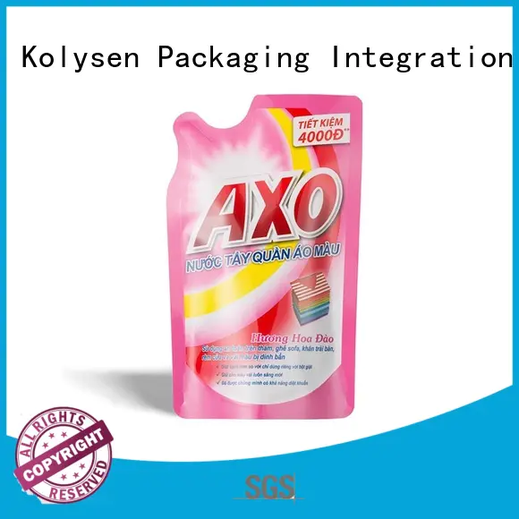 Kolysen pouch packaging directly price for wrapping beverage
