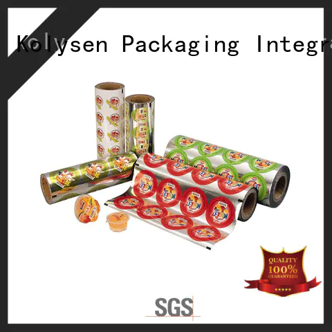 Kolysen standup food packaging film buy products from china used in electronics market