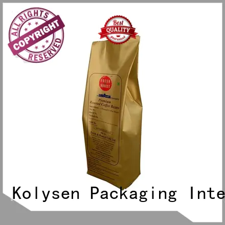 Kolysen new design cookie packaging buy products from china for wrapping fruit juice