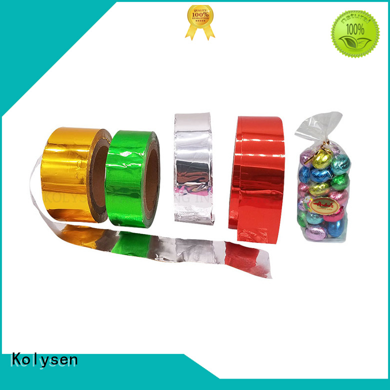 Kolysen gold wrapped chocolate Suppliers for wrapping ice cream