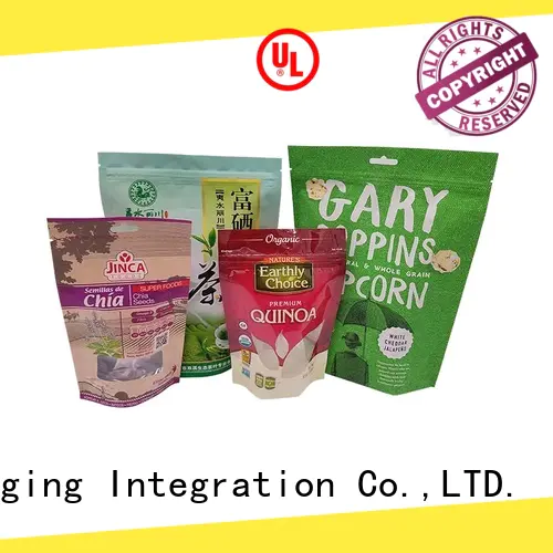 Kolysen food grade plastic packaging bags for food directly price for wrapping beverage