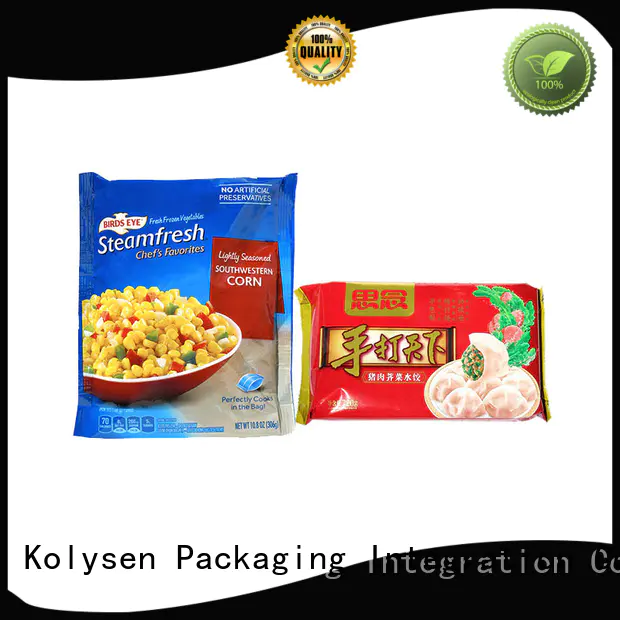 Kolysen standup food packaging bag buy products from china used in electronics market