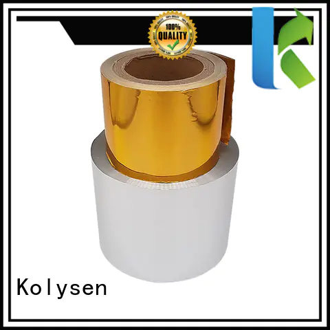 Kolysen chocolate bar foil company for wrapping ice cream