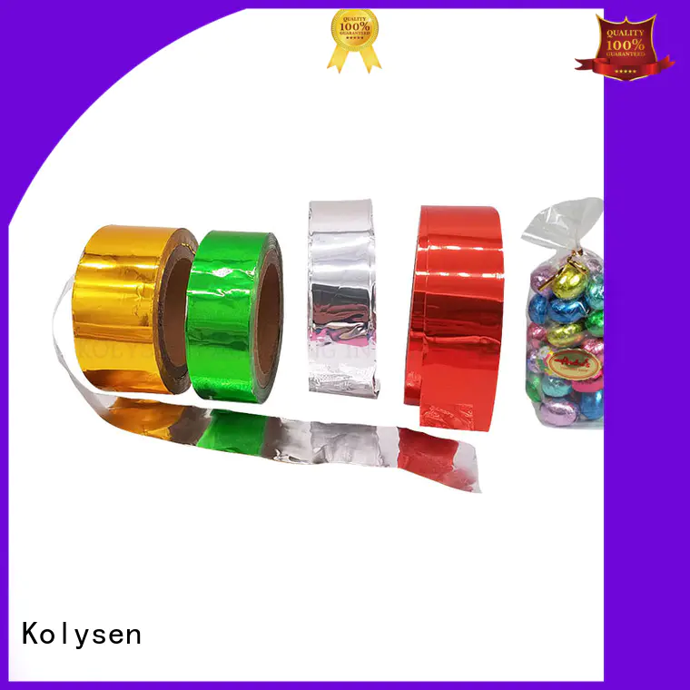 Kolysen lidding foil wholesale products for sale for wrapping butter/margarine