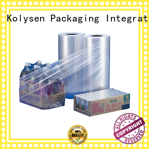Kolysen pet shrink film online wholesale market for Pre-forms and full body sleeve labels