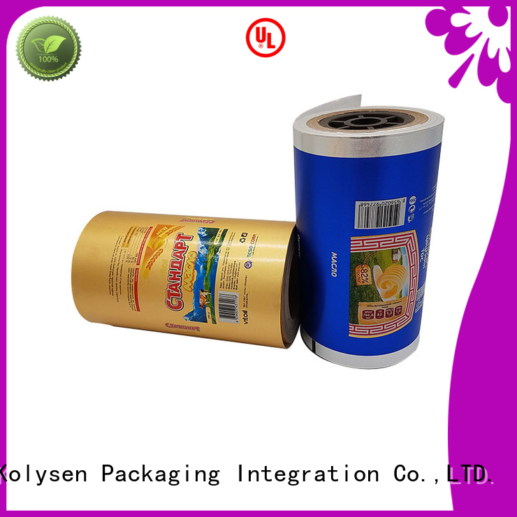 Kolysen wholesale gold foil paper manufacturer for wrapping chocolate