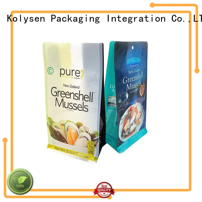 Kolysen food grade microwave popcorn bag directly price used in electronics market