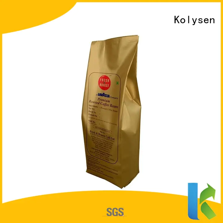 Kolysen food grade stand up pouch for business for wrapping milk