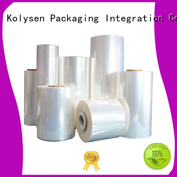 oem plastic film packaging from China for Pre-forms and full body sleeve labels
