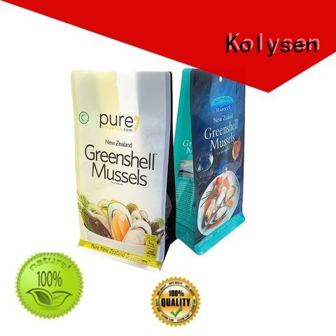 Kolysen standup stand up pouch bags directly price for wrapping beverage