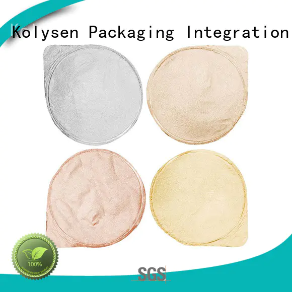 Kolysen environmental gold aluminum foil cheap wholesale for wrapping cheese