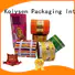 Kolysen standup cookie packaging wholesale online shopping for wrapping yoghurt