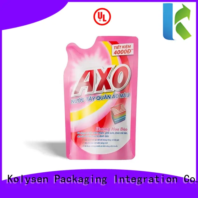 Kolysen food grade snack bags directly price for wrapping soft drink