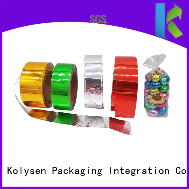Kolysen gold wrapped chocolate manufacturer for wrapping butter/margarine