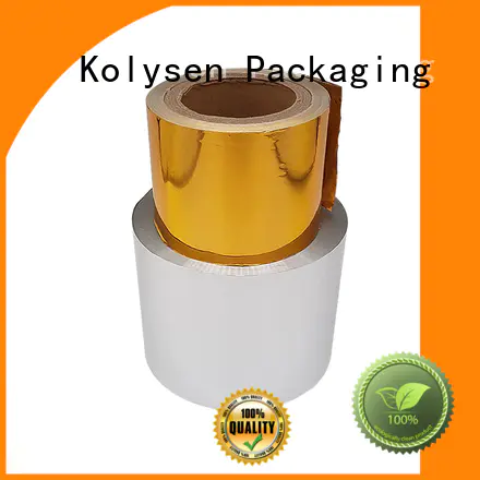 Kolysen wrapping chocolate aluminium wrapping foil Supply for wrapping confectionery