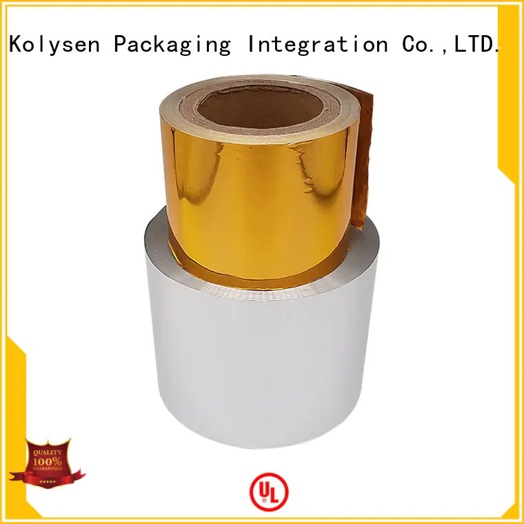 Kolysen aluminium paper manufacturer pharmaceutical bottle neck