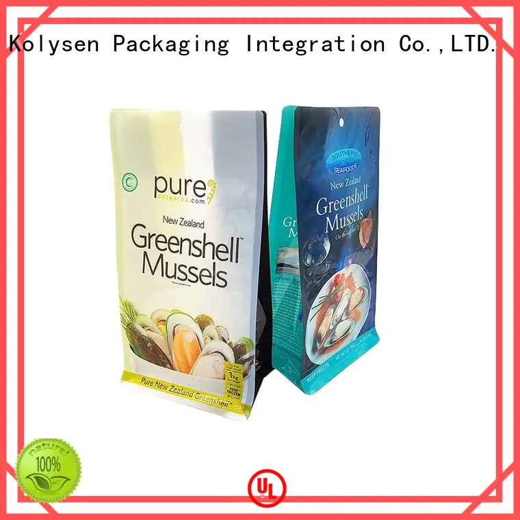 Kolysen pouch packaging wholesale online shopping used in chemical market