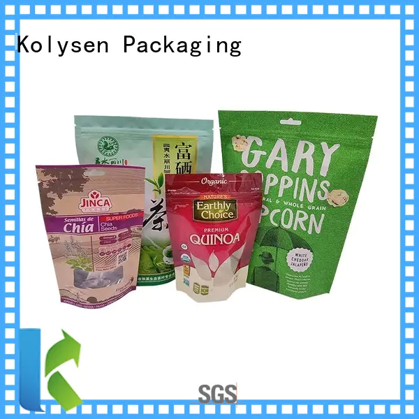 Kolysen convenient use sealed food packaging directly price for wrapping fruit juice
