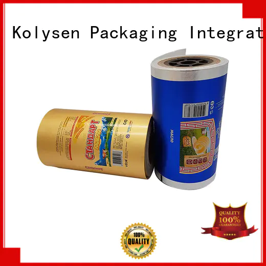 Kolysen bulk aluminum foil packaging wholesale products for sale for wrapping chewing gum