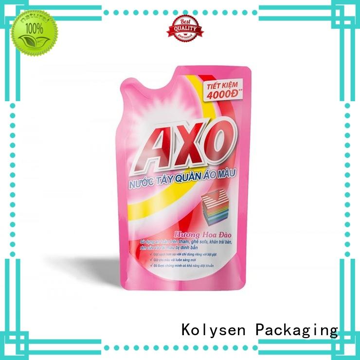 Kolysen doypack packaging directly price for wrapping yoghurt