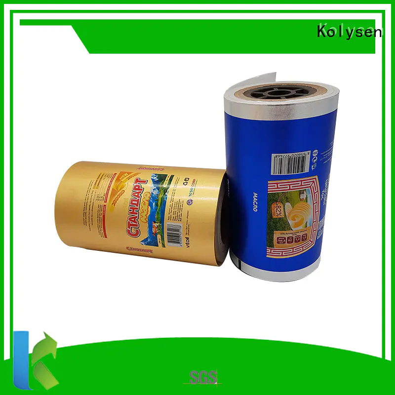 Kolysen aluminum foil paper cheap wholesale for wrapping butter/margarine