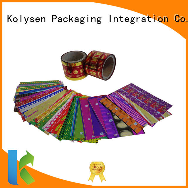 Kolysen pet shrink film from China for Pre-forms and full body sleeve labels