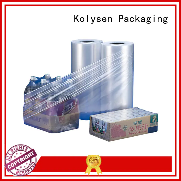 Kolysen pvc shrink film wholesale products to sell for food packaging