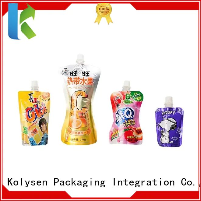 convenient use flexible packaging directly price used in food and beverage