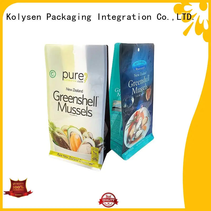 Kolysen new design pouch packaging directly price used in pharmaceutical market