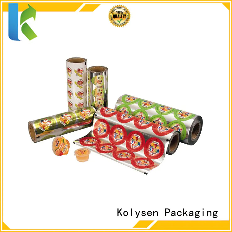 Kolysen New pp cup sealing film Supply used in pharmaceutical market