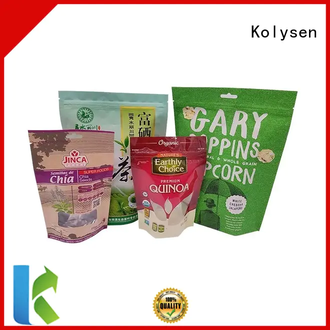 Kolysen new design sealed food packaging directly price for wrapping yoghurt