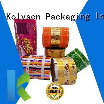 Kolysen cookie packaging manufacturers for wrapping soft drink
