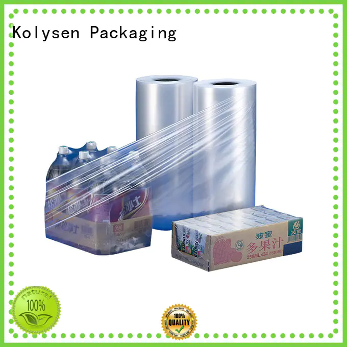 Kolysen heat shrink film online wholesale market for Pre-forms and full body sleeve labels