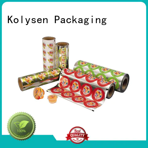 Kolysen ziplock stand up pouch manufacturers for wrapping soft drink