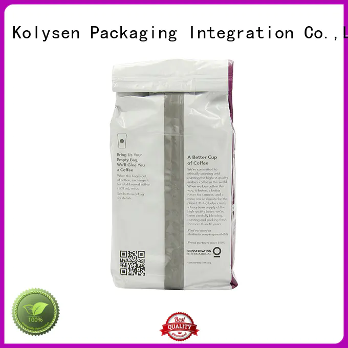 Kolysen stand up pouch bags wholesale online shopping for wrapping yoghurt