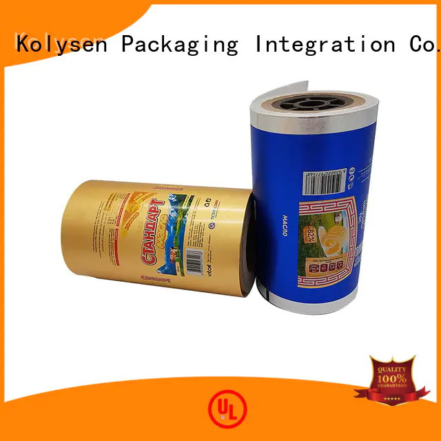 Kolysen chocolate foil wrap for business for pharmaceutical