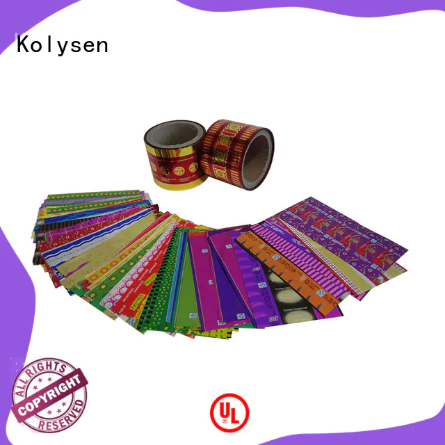 Kolysen popular candy wrapping wholesale products to sell for food packaging