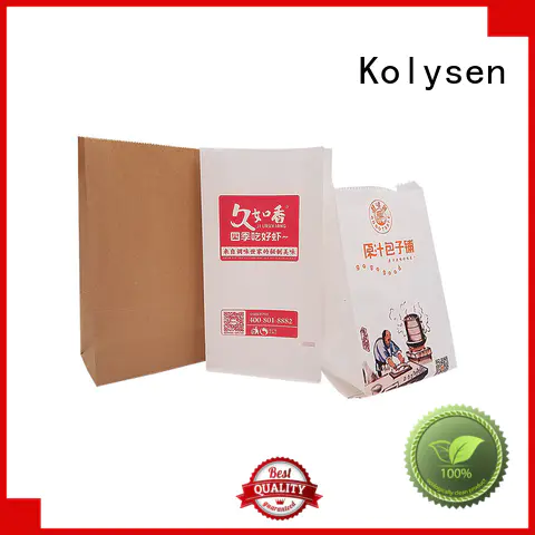 Kolysen food grade snack bags wholesale online shopping for wrapping beverage