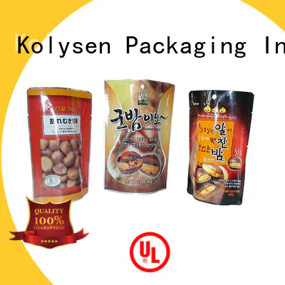 Kolysen food grade snack bags buy products from china for wrapping milk