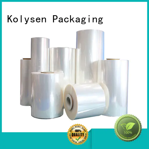 Kolysen shrink film online wholesale market for Pre-forms and full body sleeve labels