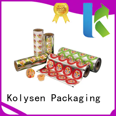 Kolysen sealed food packaging directly price for wrapping honey