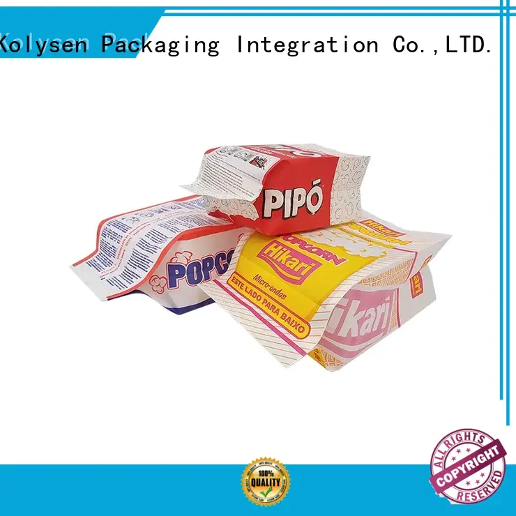 Kolysen greaseproof paper bag directly price used in food and beverage