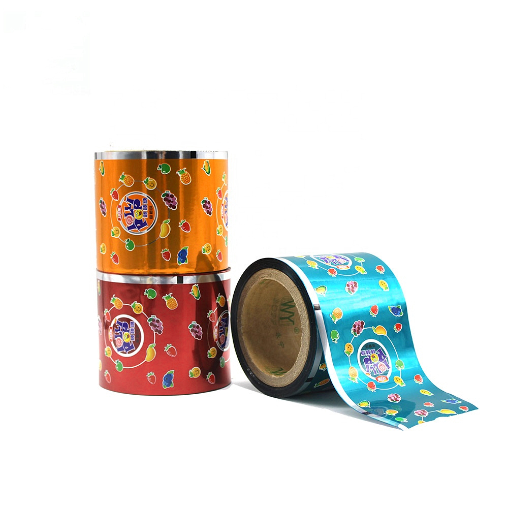 Colorful Aluminum PET Twist Film for Hard Toffee Candy Packaging