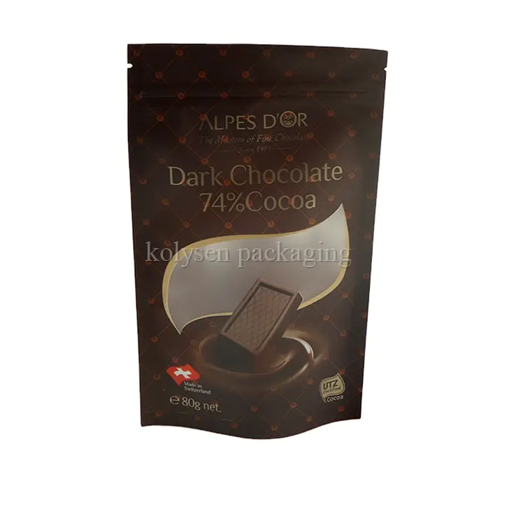 Resealable Pouches for Chocolate | Stand Up Pouch