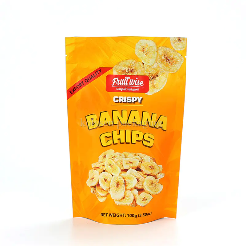Banana Chips Packaging Bags  | Stand Up Pouch