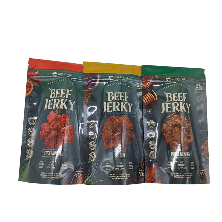 Laminated Foil Food Packaging Bag for Beef Jerky