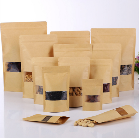 Kolysen 10 brown paper bags manufacturers used to pack dried food-1