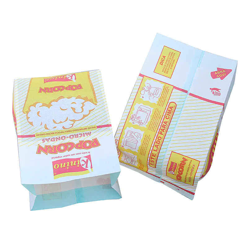 Grease Proof Microwave Popcorn Bags