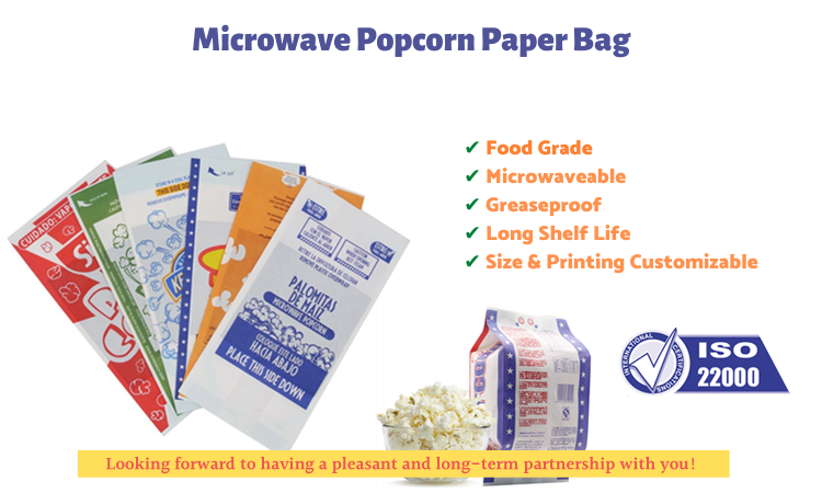 microwave popcorn paper bags